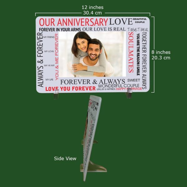 8"X12" Printed Slab for Anniversaries - Image 4
