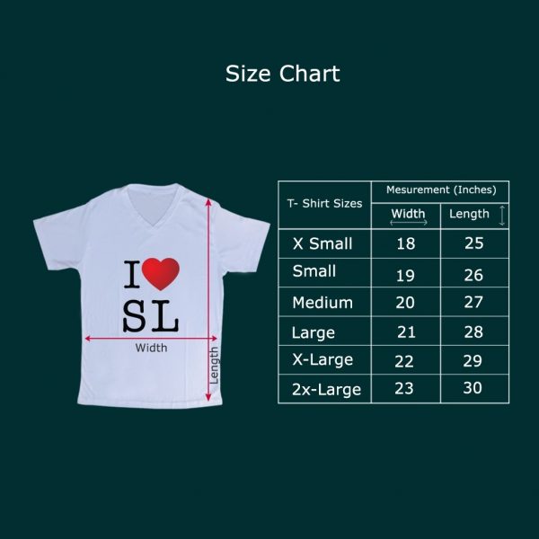 I Love SL T-shirt Print - Image 4