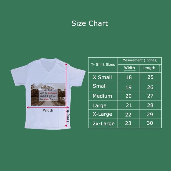 Tourist Dad's Lousy T-shirt from Sri Lanka - Image 4