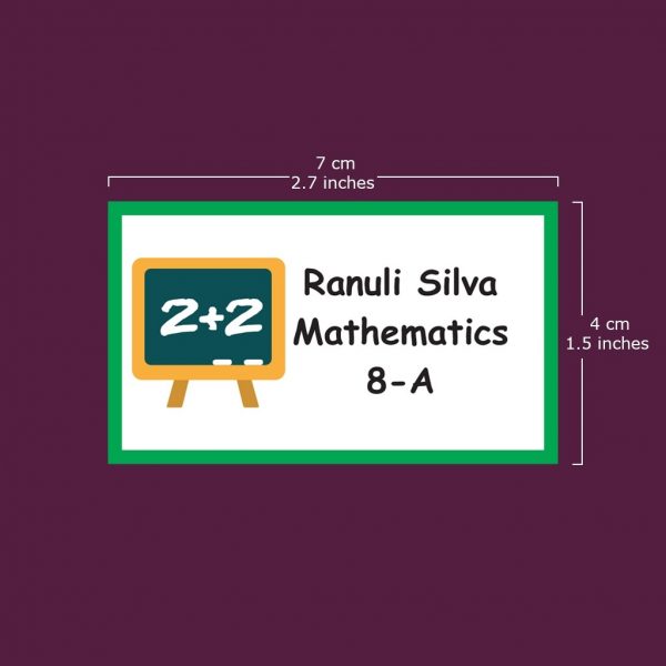 Classroom Name Stickers - Set of 10 - Image 3
