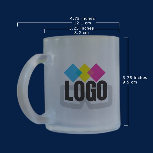 Frosted Glass Mug - Image 5