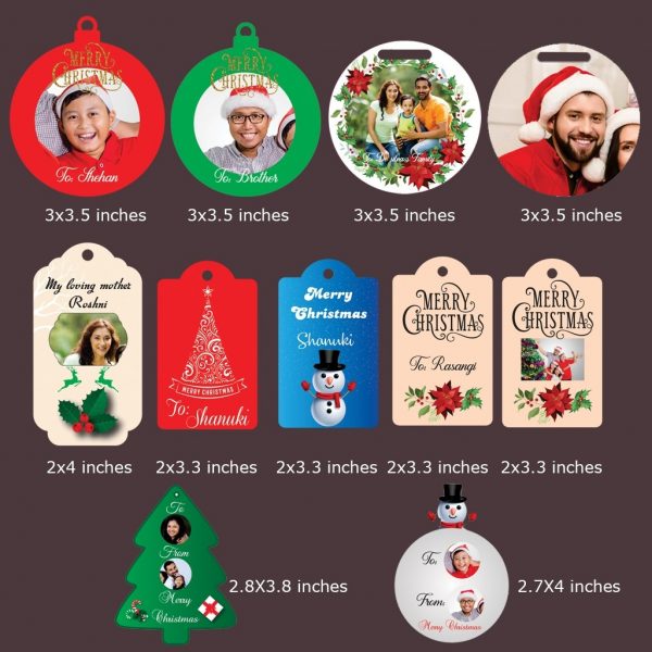 Christmas Gift Tags - Set of 12 - Image 2