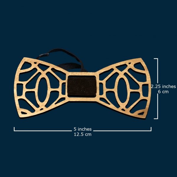 Wooden Bow Tie - Image 3