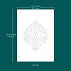 Damask Designed Painting Stencil - Image 3