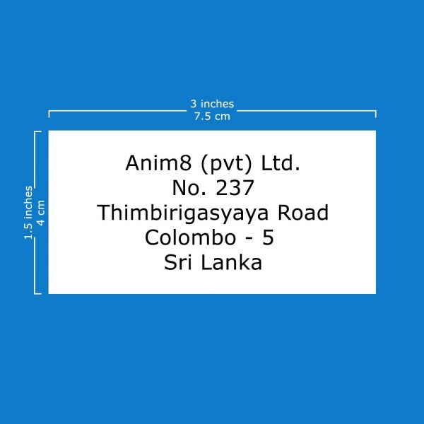 Address Label Stickers - Set of 30 - Image 4
