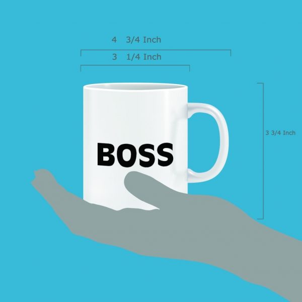 "Boss" & "Boss Babe" Couple Mugs - Image 3
