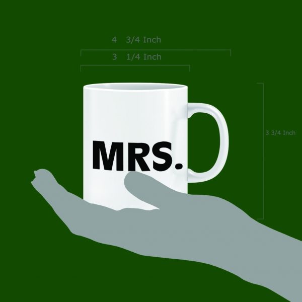 "Mr" & "Mrs" Couple Mugs - Image 3