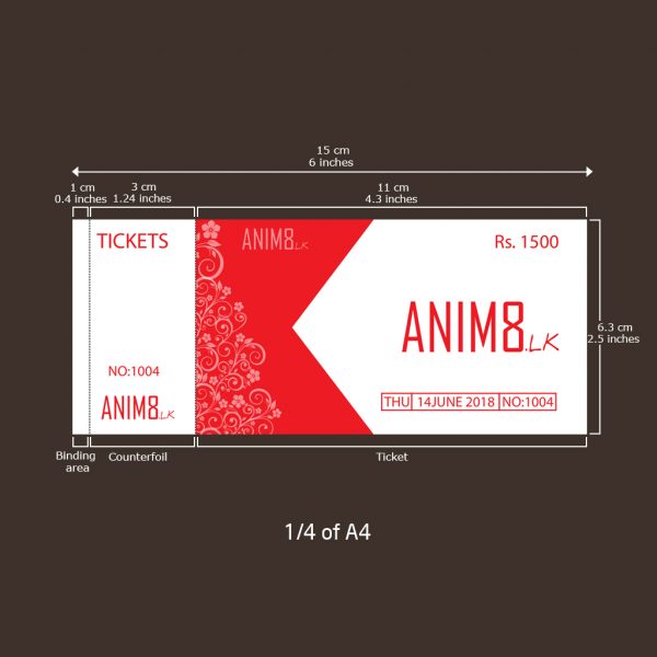 Double Sided Ticket - Set of 20 - Image 4