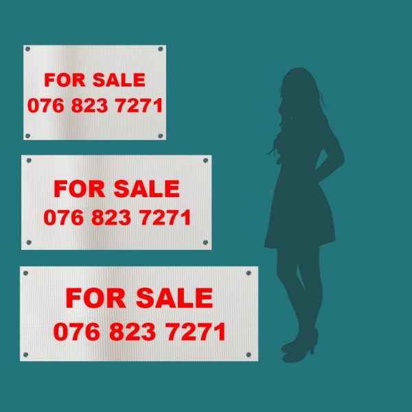 "For Sale" Flex Banner - Image 3