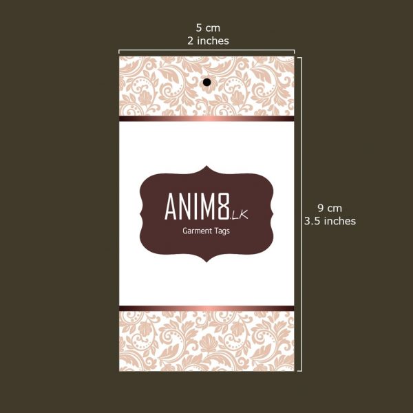 Double Sided Garment Hang Tag - Set of 20 - Image 2