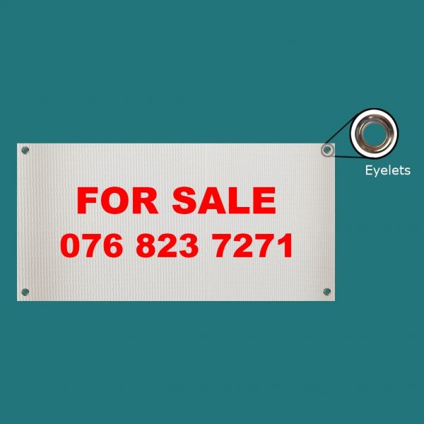 "For Sale" Flex Banner - Image 2