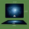 Black Foam Rigid Mouse Pad - Image 2