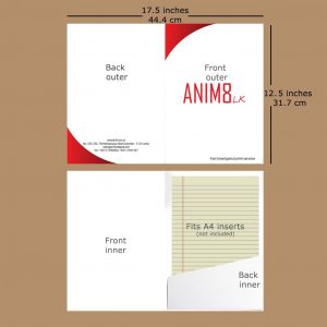 Anim8.lk | Custom Docket with Printed Pocket | Marketing Material