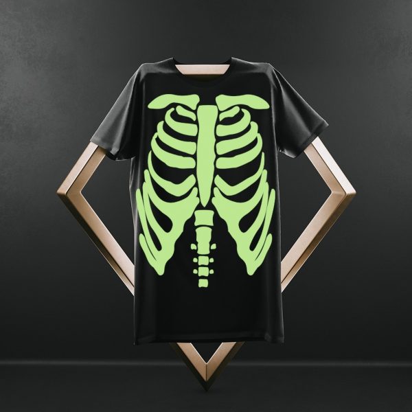Glow-in-the-Dark Skeleton T-Shirt