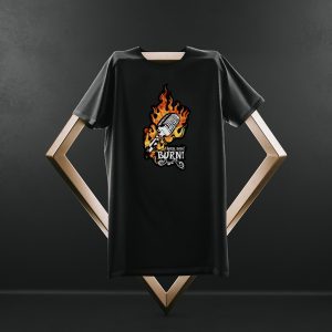 "Burn Baby Burn" Black T-Shirt