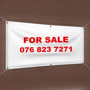 "For Sale" Flex Banner
