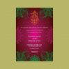 Patterned Hindu Wedding Card - Set of 10 - Image 2