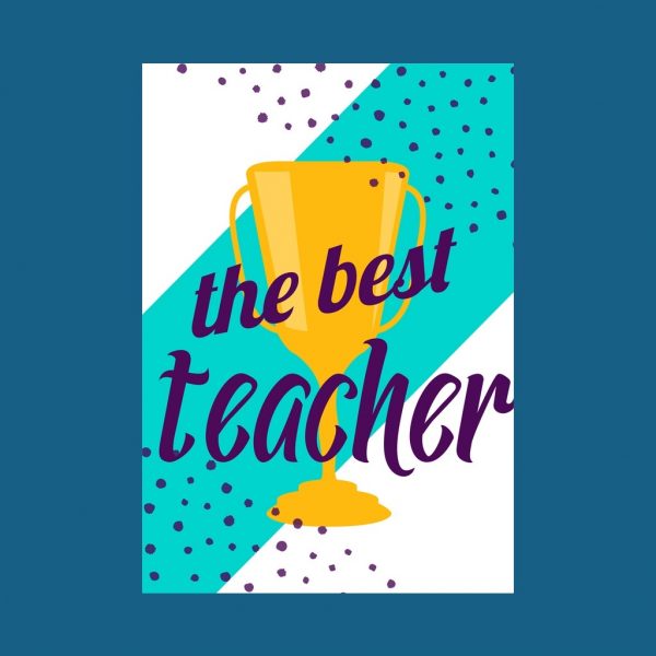 Trophy Themed Teacher's Day Card - Image 3