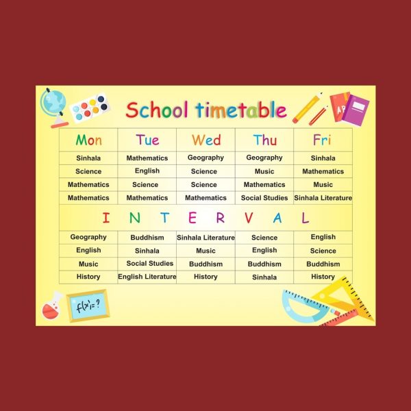 School Timetable - Image 3