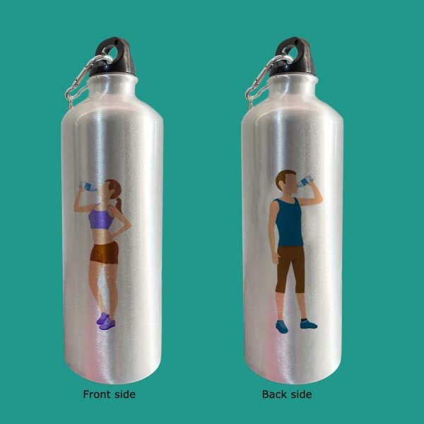 Metal Water Bottle - Image 3
