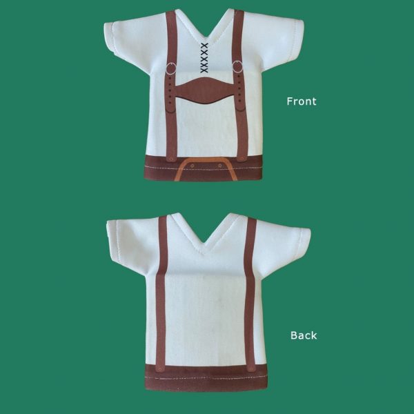 Fabric Lederhosen Beer Stubby Holder - Image 3