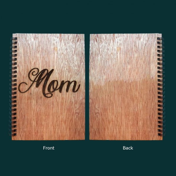 Mother's Day Wooden Notebook - Image 3