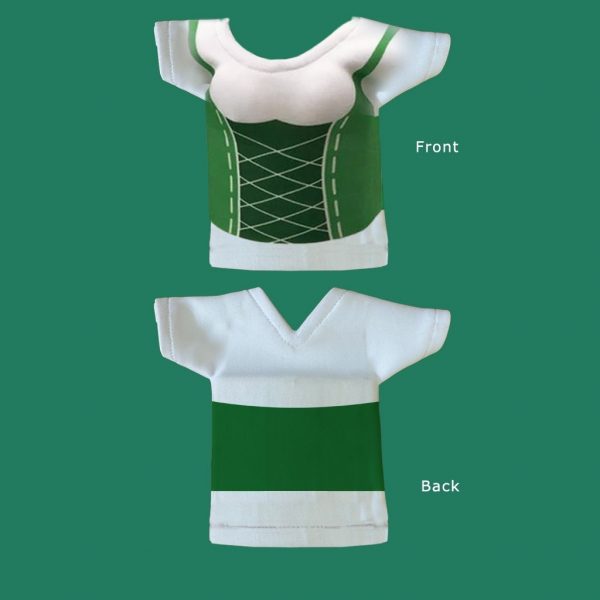 Fabric Dirndl Beer Stubby Holder - Image 3