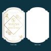 Fairy Rose Wedding Card - Set of 10 - Image 3