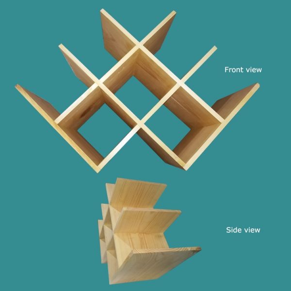 Wooden Wine Rack - Image 2