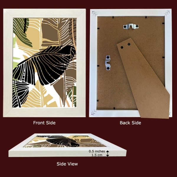 White Frame with Glass Cover - Image 2