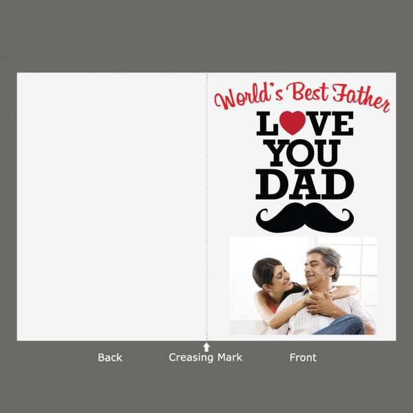 World's Best Father Card - Image 3