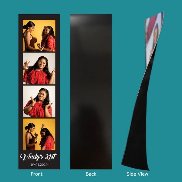 Photobooth Photostrip Themed Fridge Magnet - Set of 6 - Image 3