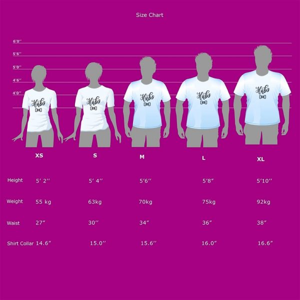 "Hubs" & "Wifey" Couple Tshirts - Image 3