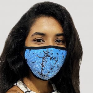 Cone Edged Fabric Face Mask