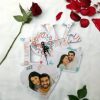 Eco Board Clock for Lovers
