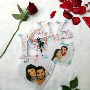 Eco Board Clock for Lovers