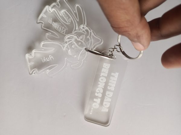 Family Member Key Tag Ring