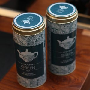 Labelled Tall Tins
