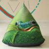 Apihappi Printed Bean Bags - Lizard
