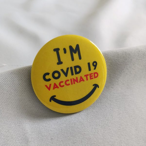 "I'm Vaccinated" Clip-On Badge