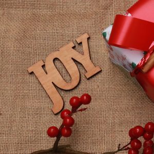 Wooden Words - "Joy"