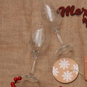 Christmas Wine Glasses