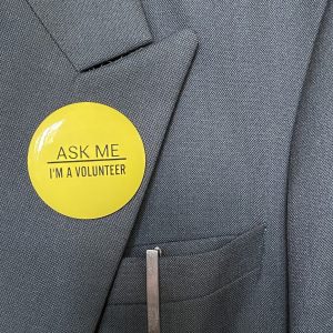 Magnetic Round Badge