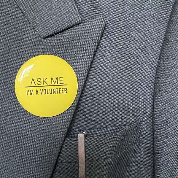 Magnetic Round Badge