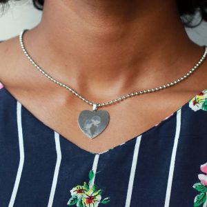 Metal Heart Pendant