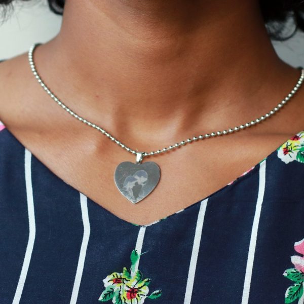 Metal Heart Pendant