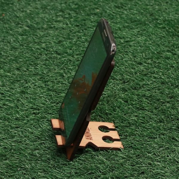 Wooden Phone Holder Stand