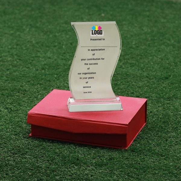Swerve Crystal Trophy