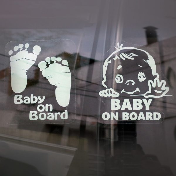 "Baby on Board" Car Stickers