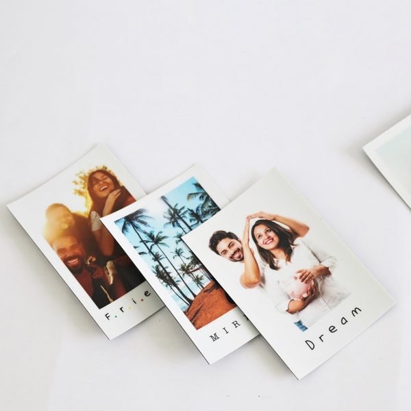 Portrait Polaroid Fridge Magnet - Set of 10